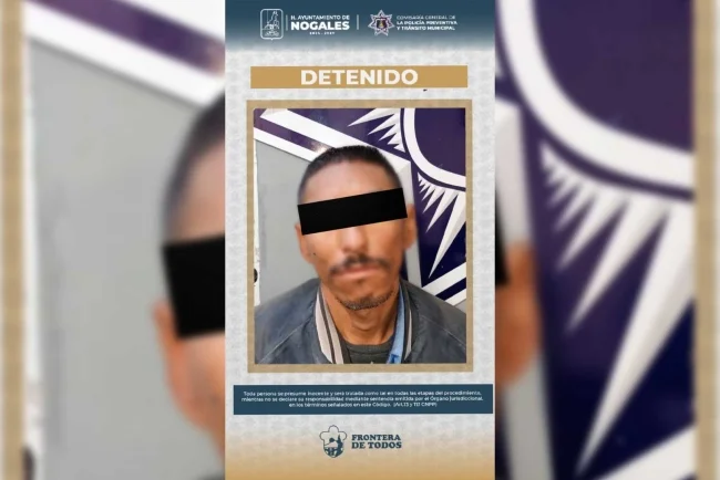 Manejar sin luces lo delata: Cae hombre con narcótico