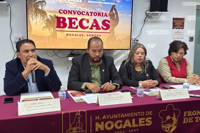 Crece inversión educativa en Nogales: aumentan becas y presupuesto para combatir la deserción