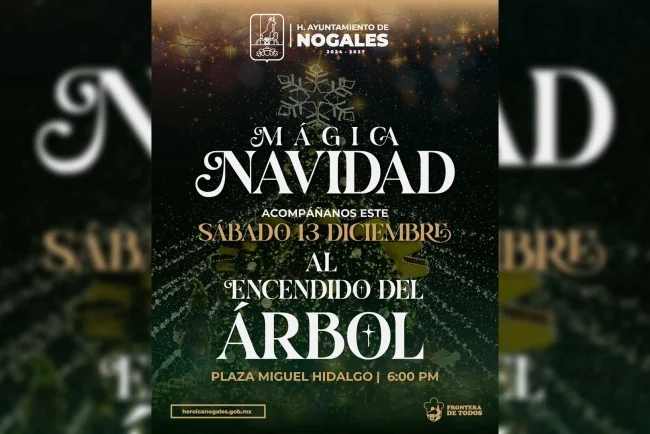 Reiteran la invitación para el encendido del árbol navideño