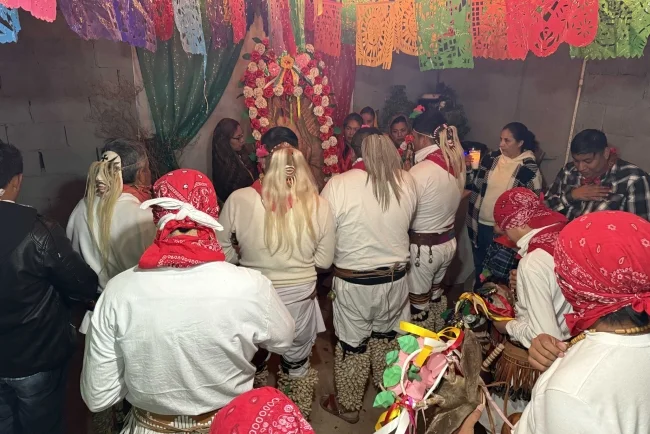 Comunidad Yoreme Mayo de Nogales celebran Día de la Virgen
