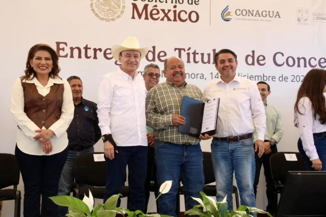 Fortalecen al campo con títulos de concesión de agua