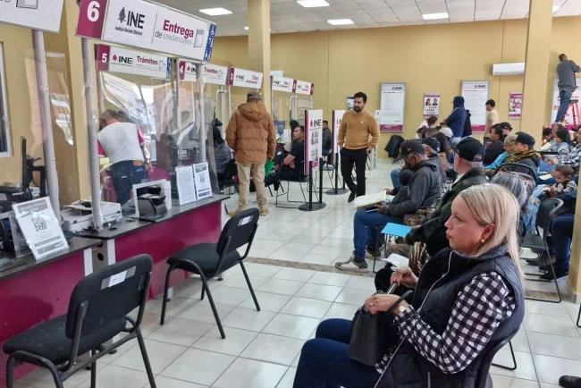 Informa INE de suspensión en módulo de atención ciudadana