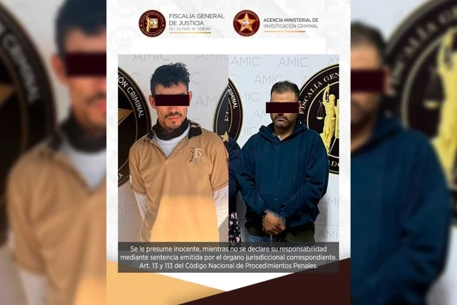 FGJES captura a presuntos responsables de homicidios y narcomenudeo en Hermosillo