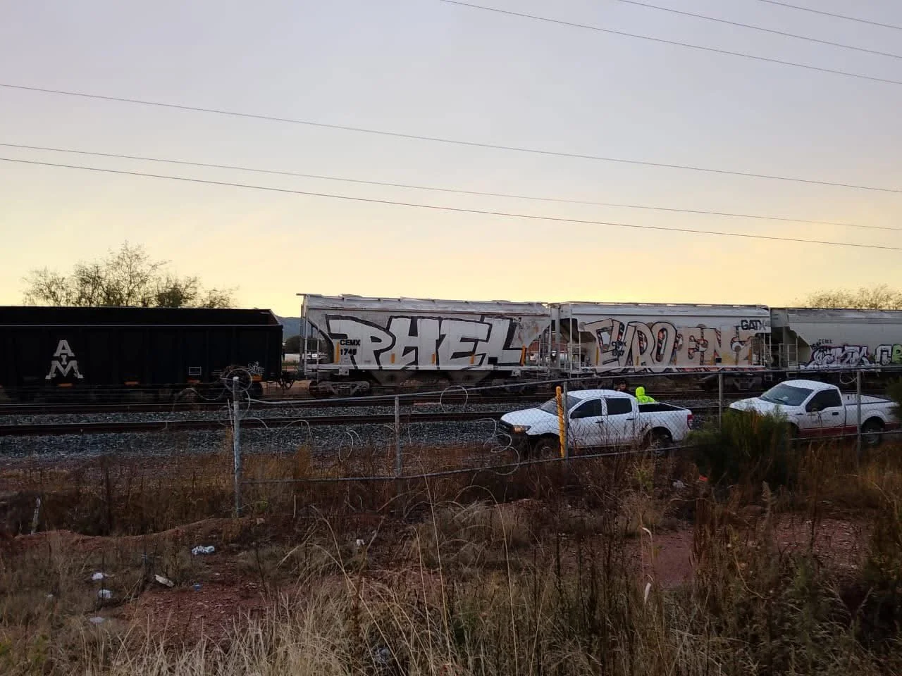 Atienden descarrilamiento ferroviario en Agua Zarca