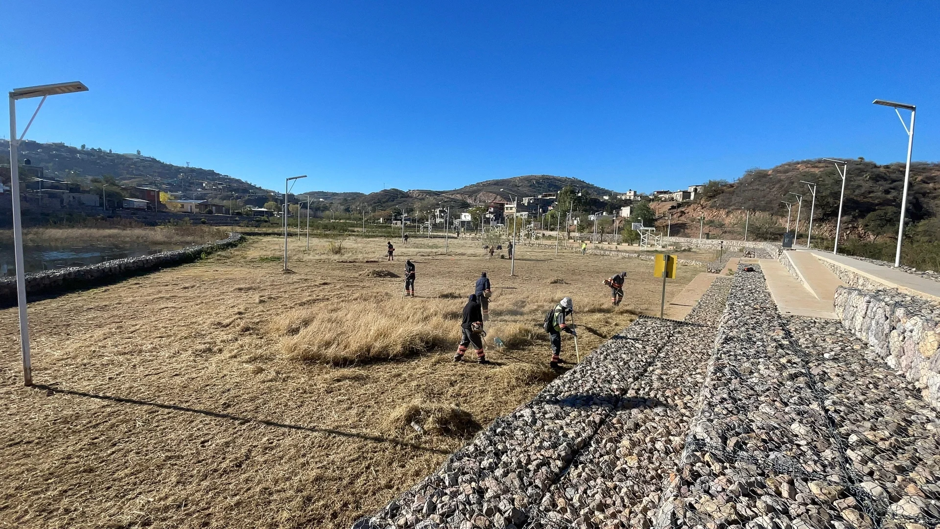 Refuerzan la limpieza del Represo con Sabarriendo