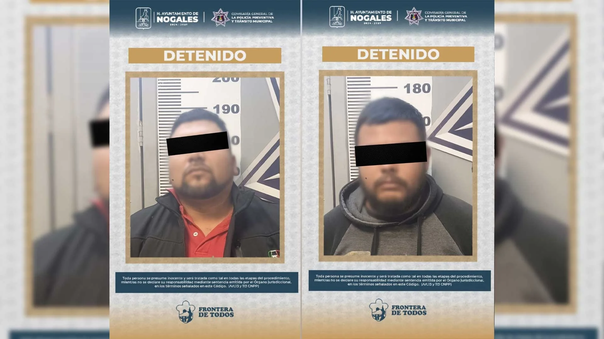 Policía frustra presunto levantón y detiene a dos en Nogales