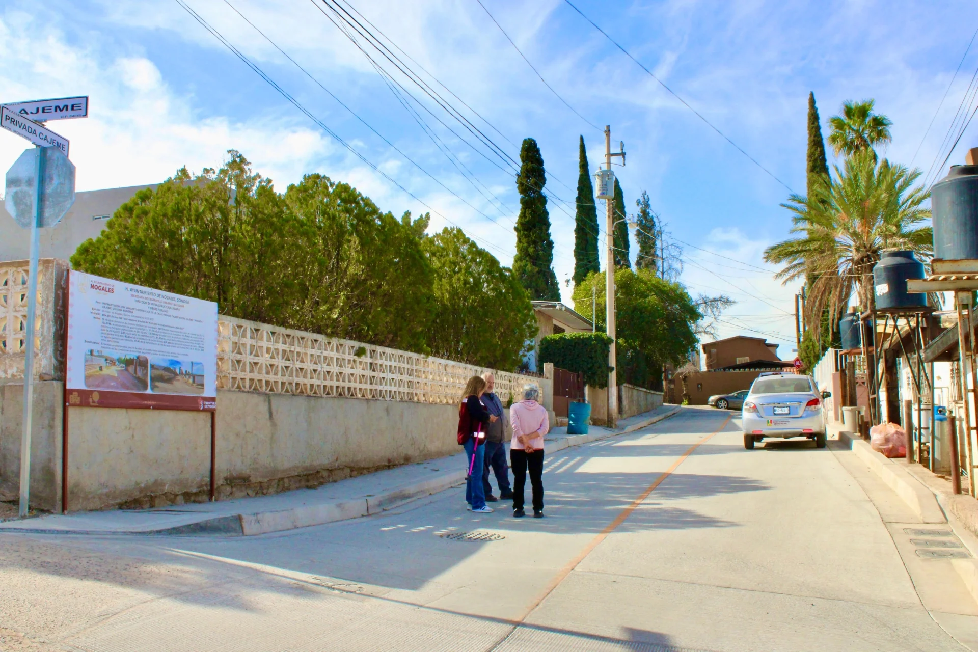 Mejora la calidad de vida con pavimentación en La Granja