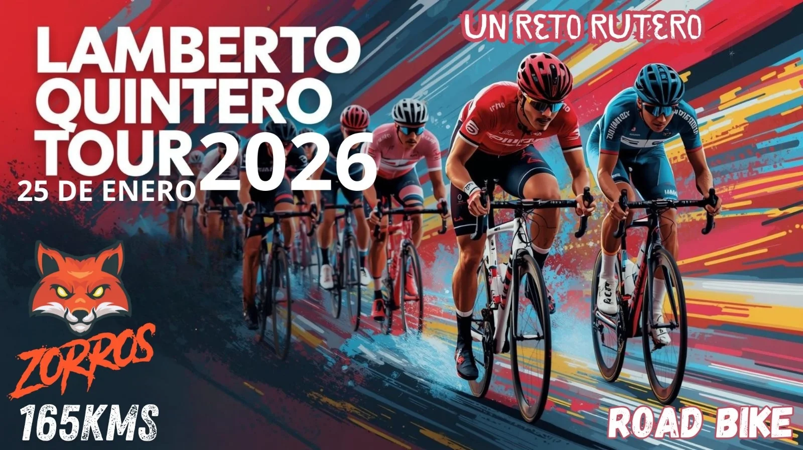 Zorros Nogales Endurance convoca al “Lamberto Quintero Tour 2026”, reto extremo de ciclismo de ruta