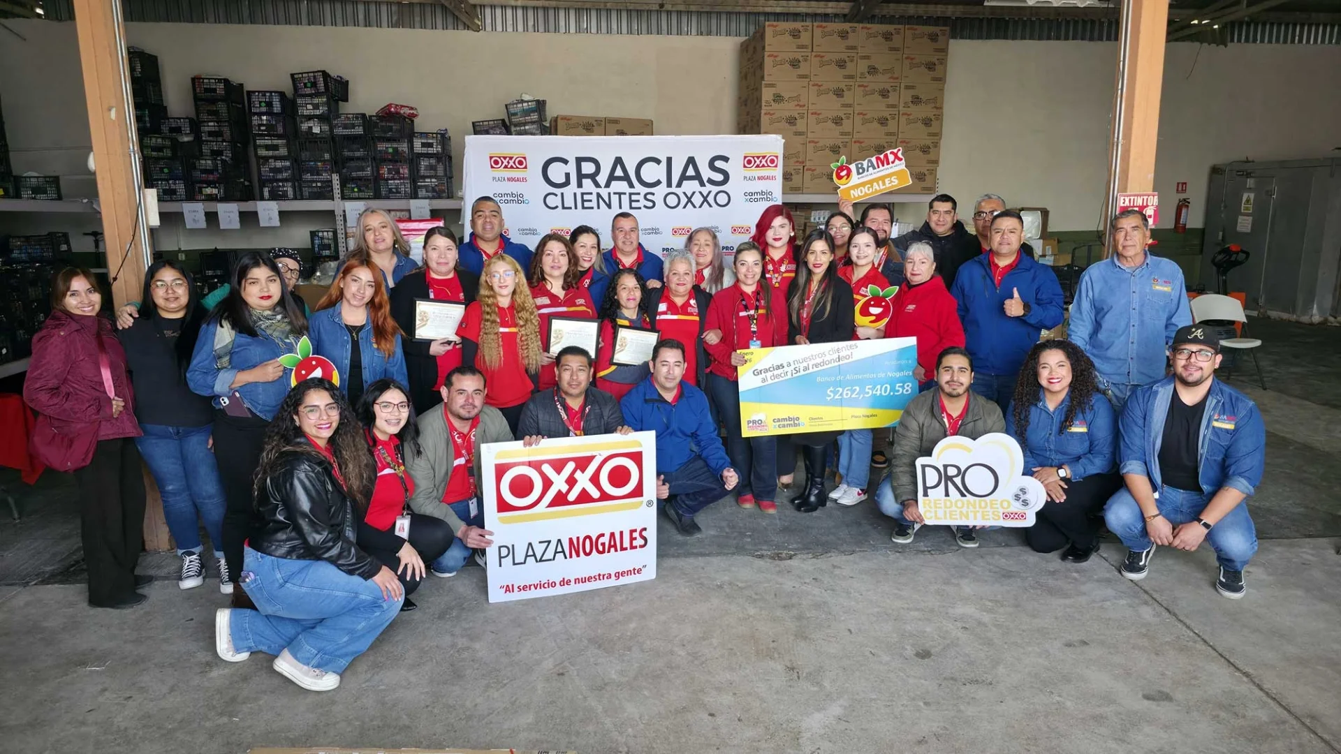 Redondeo solidario impulsa meta de atender a 1,500 familias en Nogales y la región