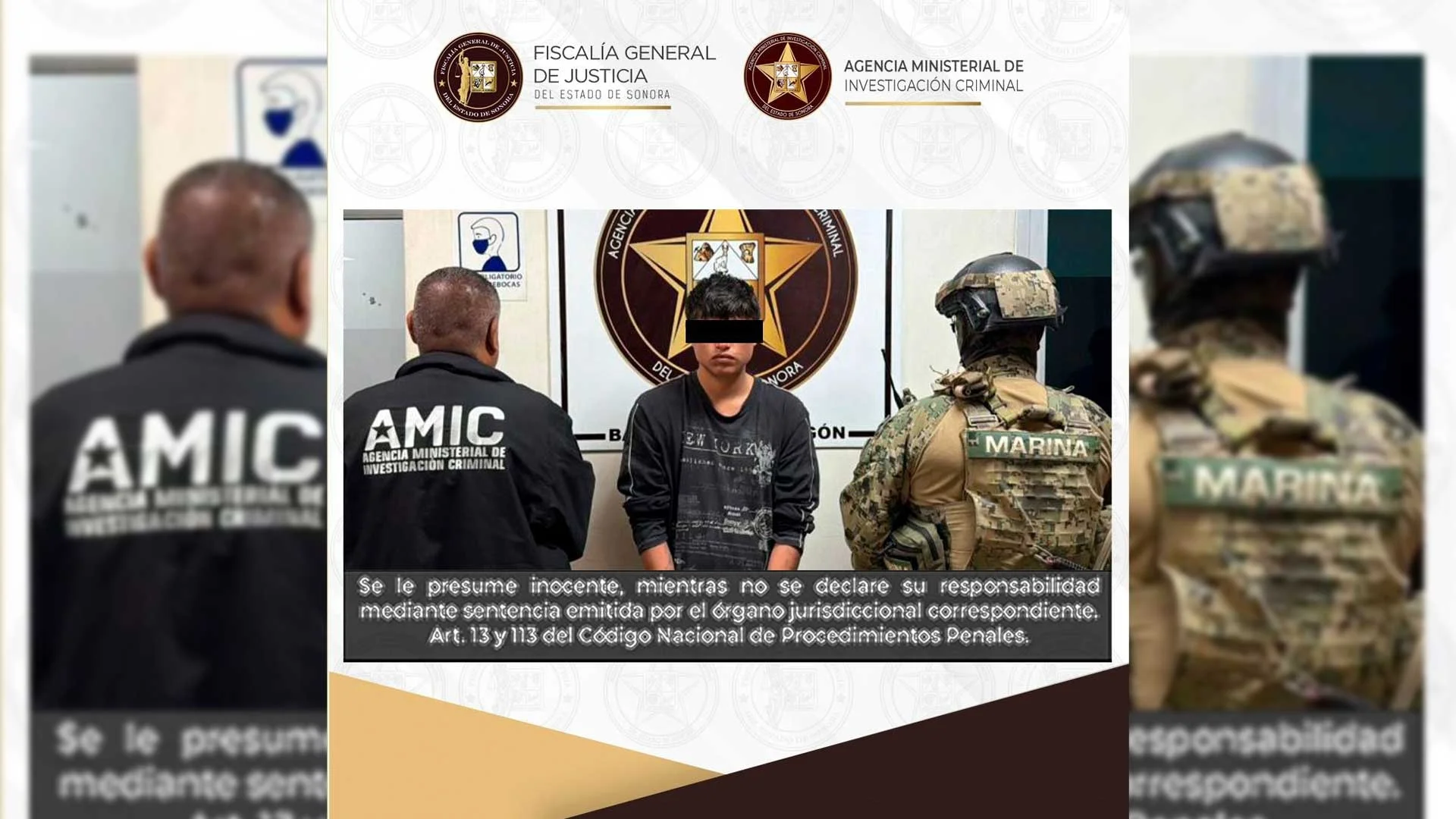 Detienen a presunto generador de violencia buscado por un octuple homicidio en Sonora