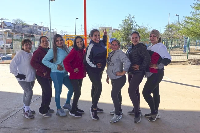 “Divas Fitness”: ejercicio, convivencia y autocuidado pese al invierno