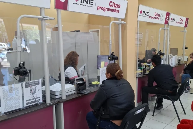 INE Nogales atiende hasta 230 trámites diarios por aumento en la demanda