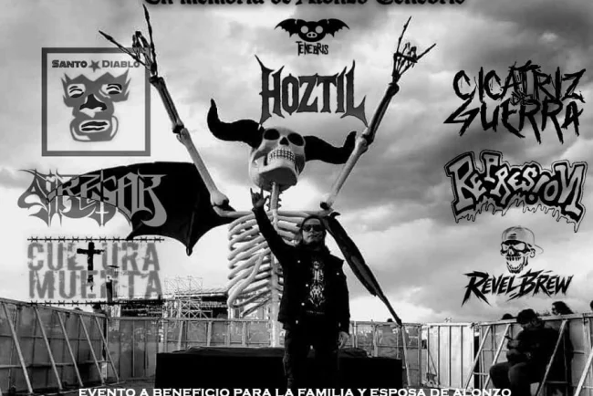 Escena rockera rinde homenaje póstumo a Alonso Trinidad