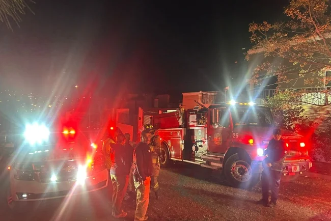 Sospechan ataque con tanque de gas tras incendio en casa de Alegranza