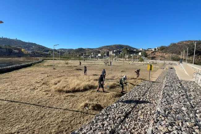 Refuerzan la limpieza del Represo con Sabarriendo