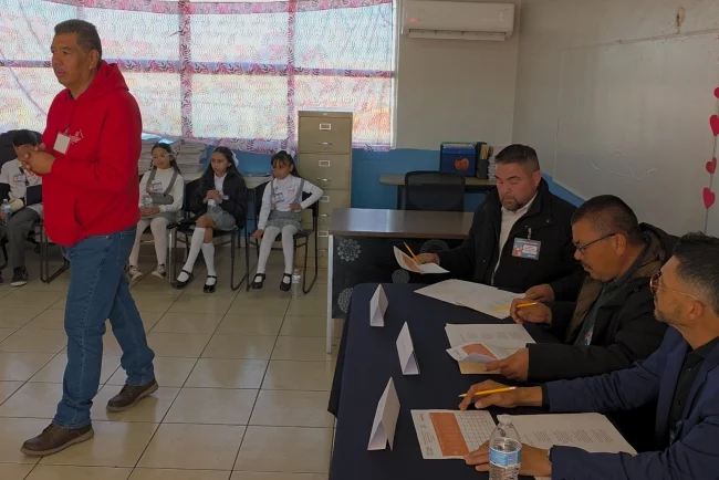Fomentan formación integral con certamen artístico escolar en la colonia Las Torres