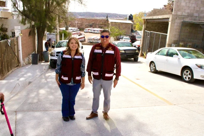 Obra municipal mejora movilidad y seguridad vial en la colonia Los Encinos