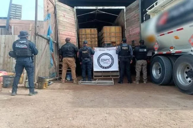 Golpe al “guachicoleo” en la frontera: decomisan combustible y unidades en Nogales