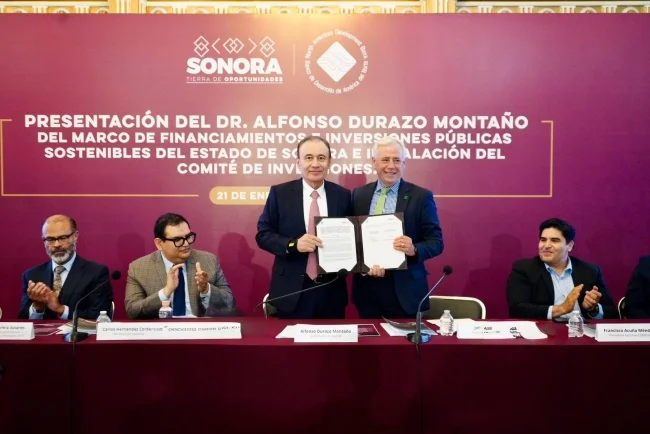 Gobierno de Sonora impulsa financiamiento verde con apoyo de NadBank