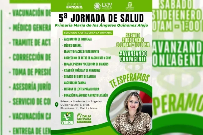 Llevarán servicios médicos y sociales a colonias de Nogales con Jornada de Salud