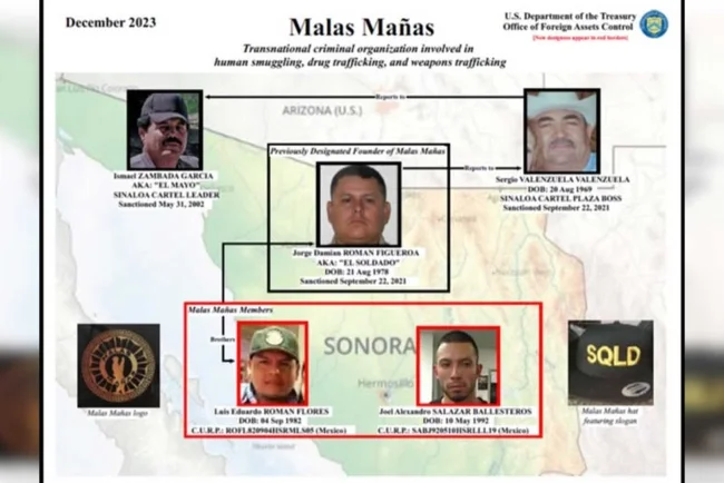 Estados Unidos recibe a presunto capo ligado a operaciones criminales en Sonora