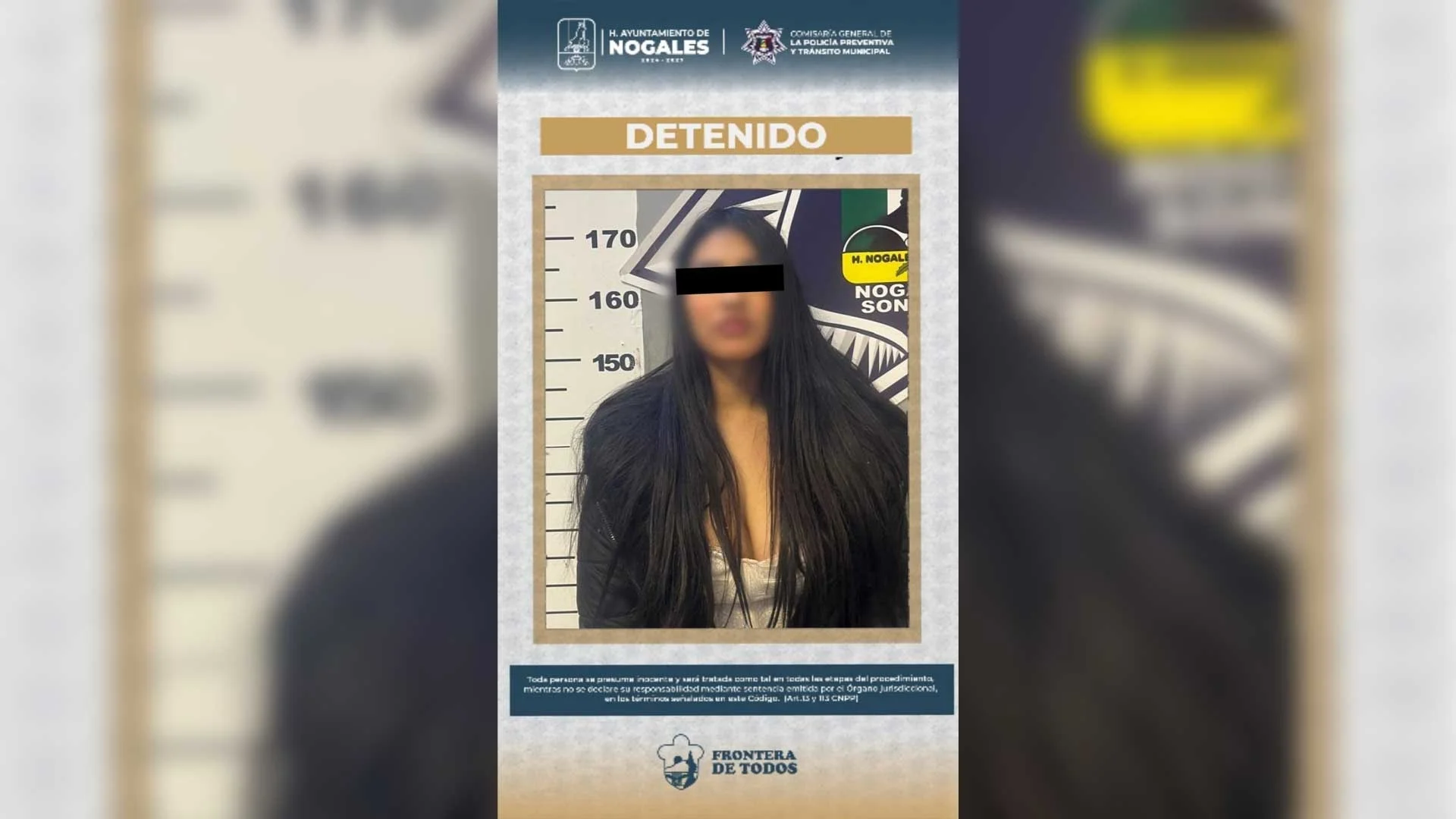 Mujer alcoholizada ataca a policías y es arrestada en la colonia San Miguel