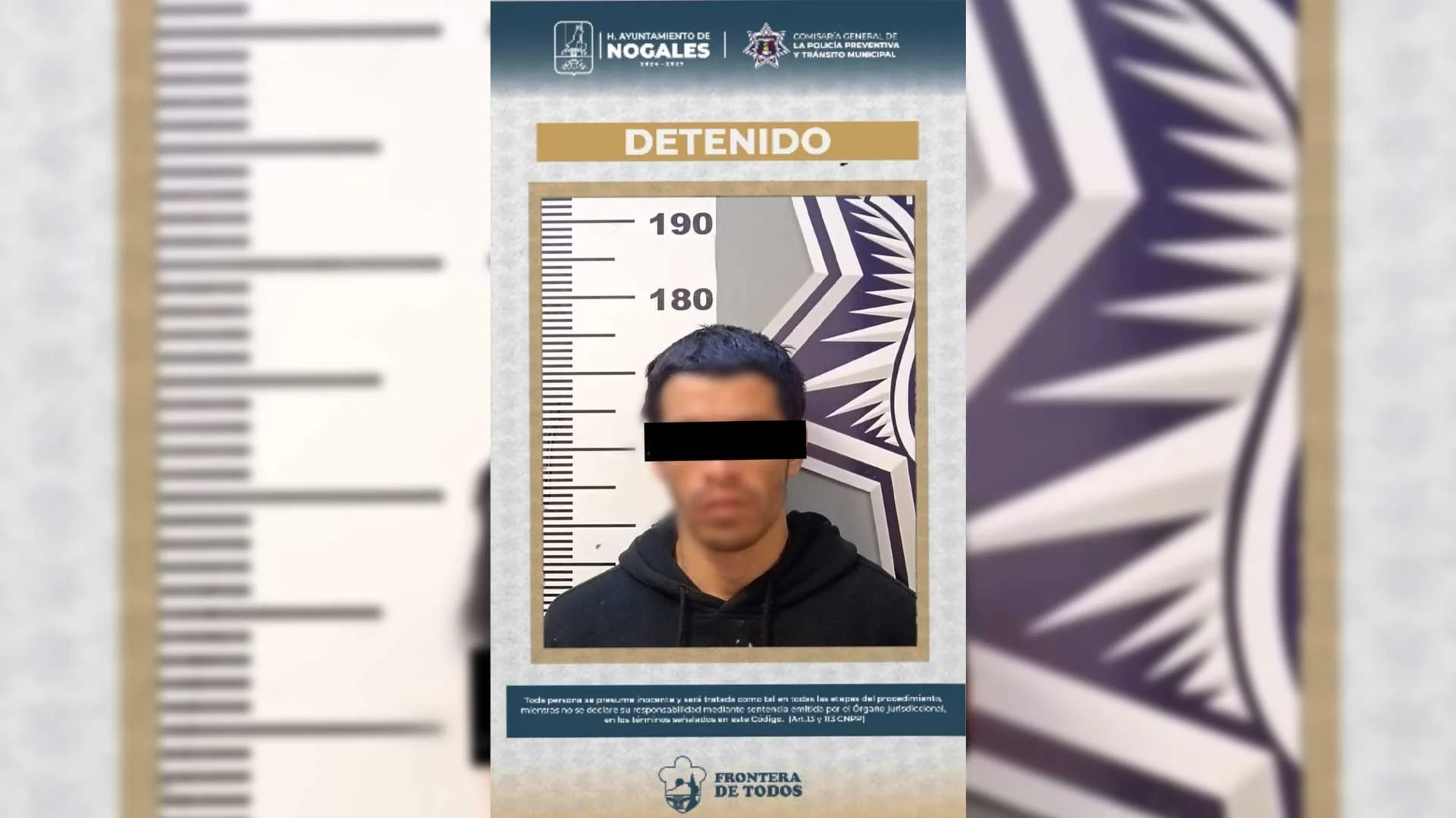 Arrestan a hombre armado luego de reportes de detonaciones en Lomas de Nogales