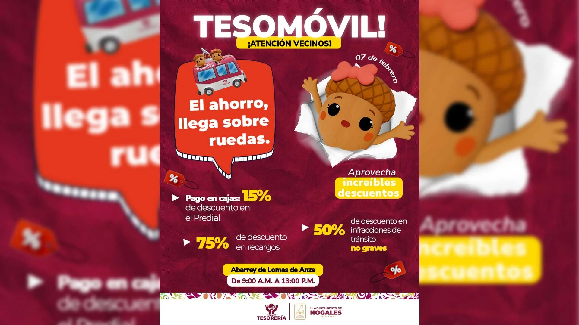 Tesorería acerca servicios fiscales a colonias del sur con jornada del Tesomóvil