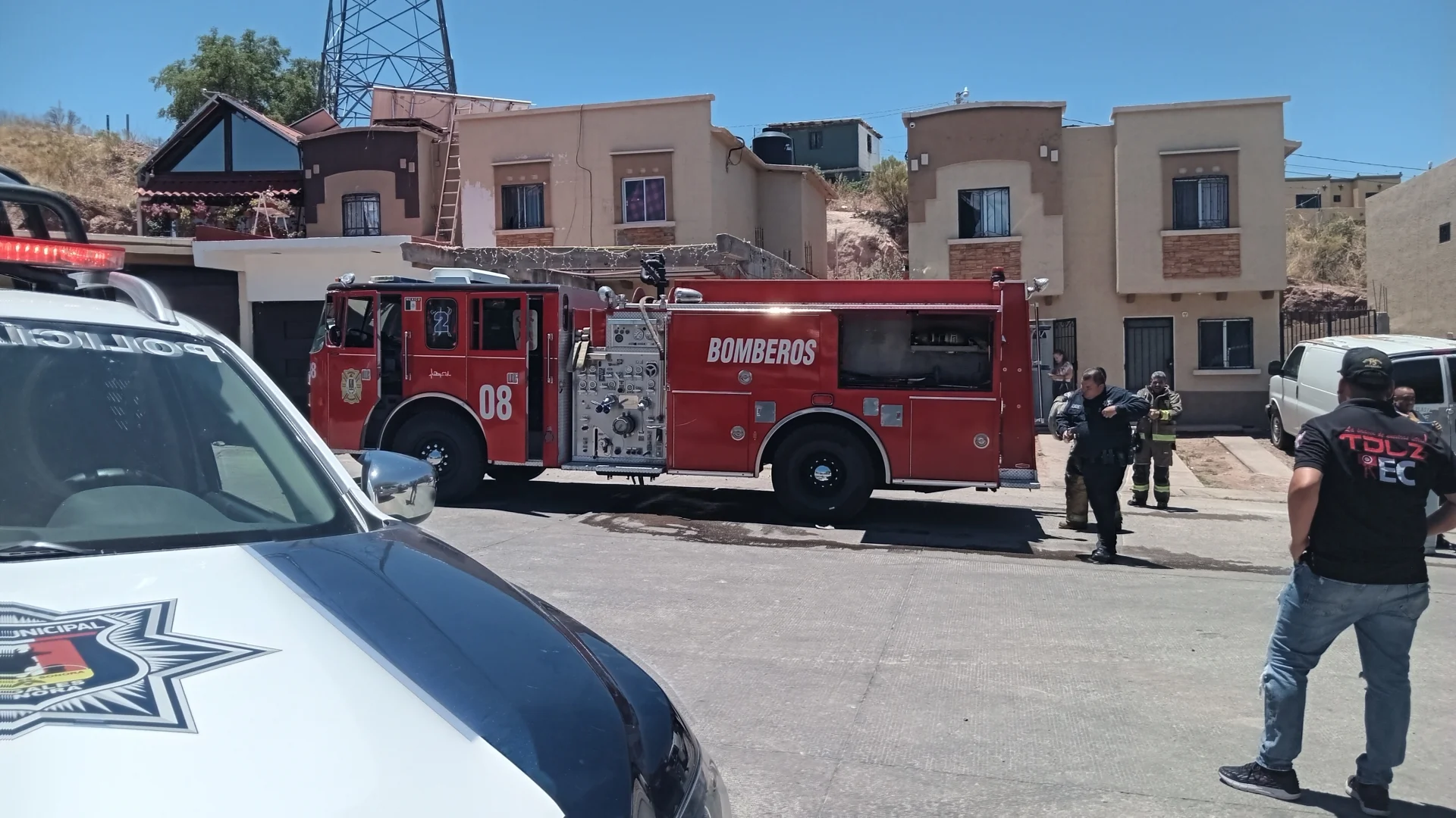 Incendios y fugas de gas, los servicios más frecuentes para Bomberos en enero