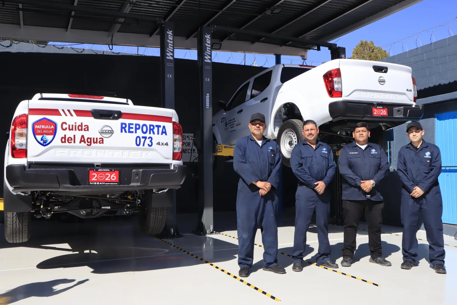 Refuerzan parque vehicular y rehabilitan taller mecánico de OOMAPAS