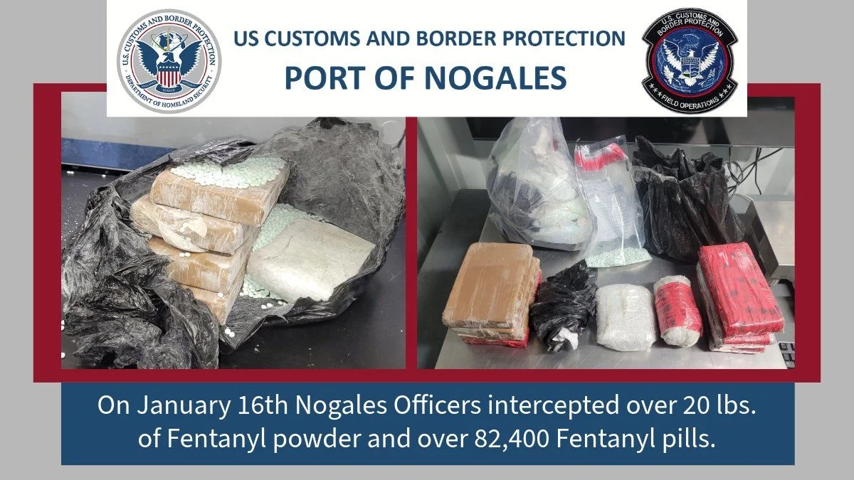 Golpe al narcotráfico en Nogales: múltiples aseguramientos millonarios en la frontera