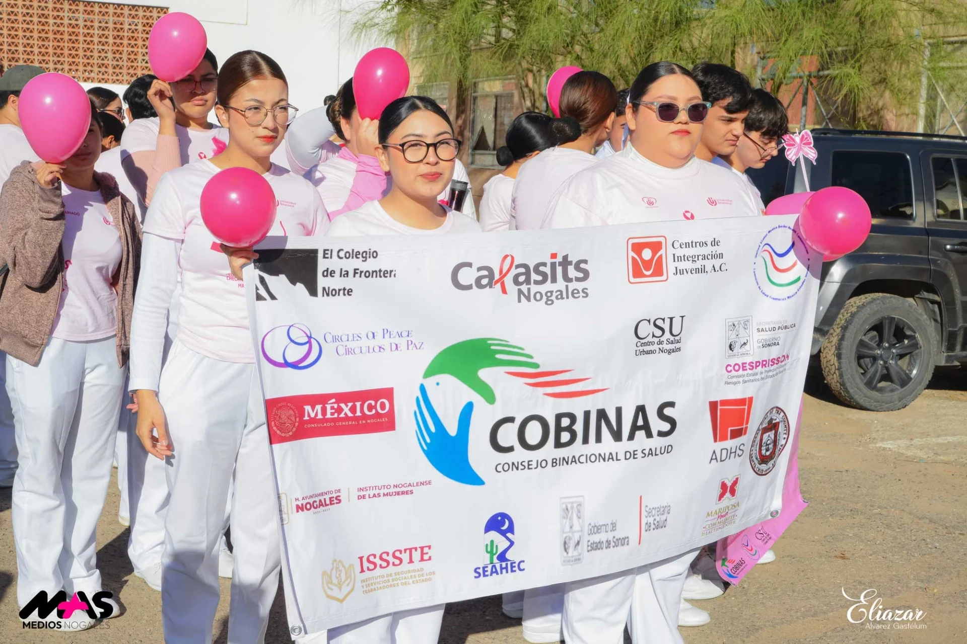 Ambos Nogales se unen por la salud cardiovascular con jornada y caminata