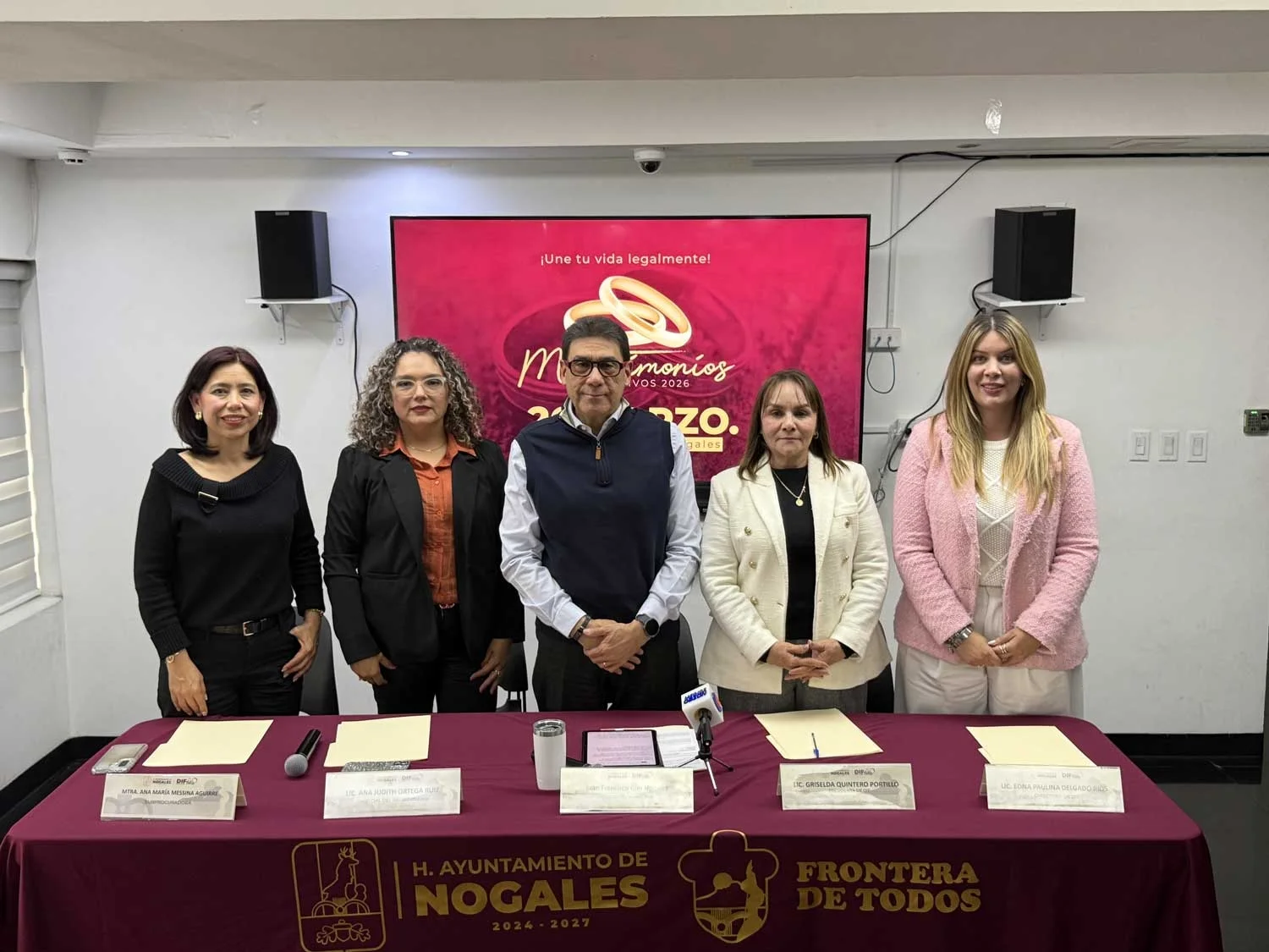 Abren convocatoria para matrimonios colectivos con trámite gratuito