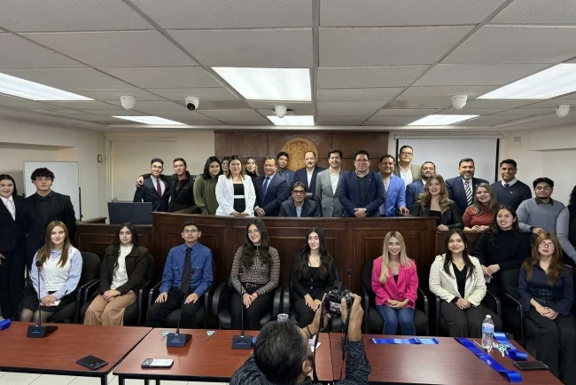 Unison apuesta por la capacitación práctica con nueva Sala de Juicios Orales en Nogales