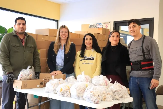 Refuerzan apoyo alimentario a la niñez con entrega de 750 kits en Nogales