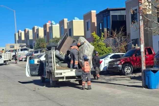 Refuerzan recuperación urbana en Misión de Anza con jornada intensiva