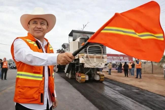 Cuatro carriles Hermosillo-Bahía de Kino es una realidad; Gobernador Durazo arranca obra