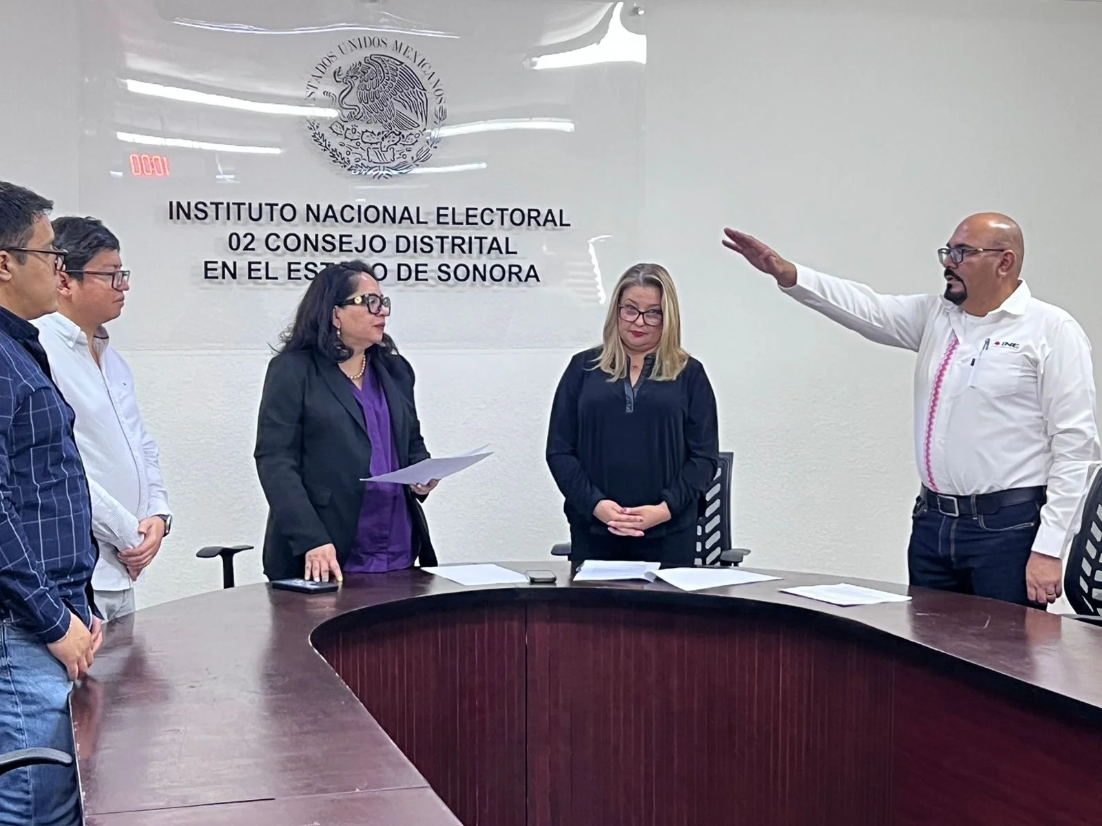 Renuevan titularidad en la Vocalía del Registro Federal de Electores en el Distrito 02 de Nogales