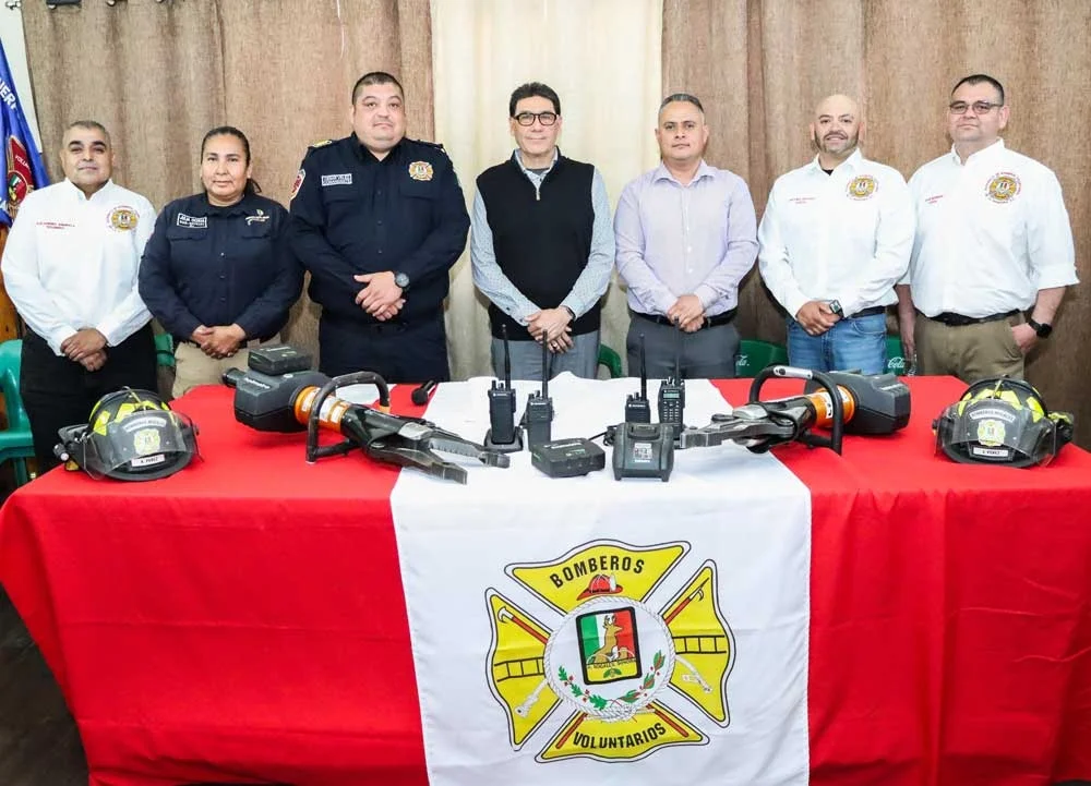 Refuerzan capacidad de respuesta de Bomberos con equipo moderno