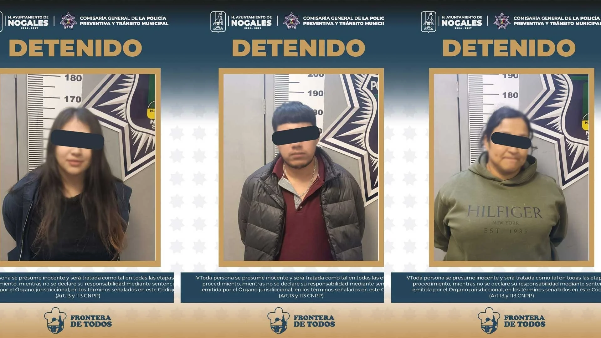 Tres personas ebrias son arrestadas por atacar a policías durante revisión vehicular