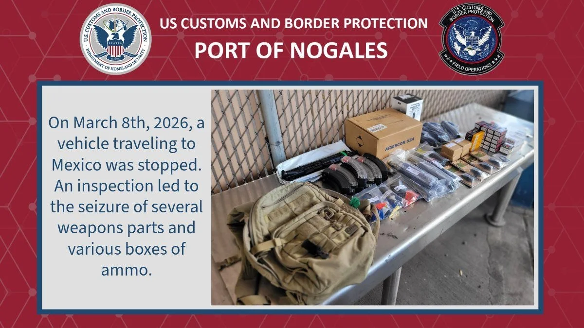 Incautan más de 31 mil pastillas de fentanilo y 52 kilos de cocaína en Nogales