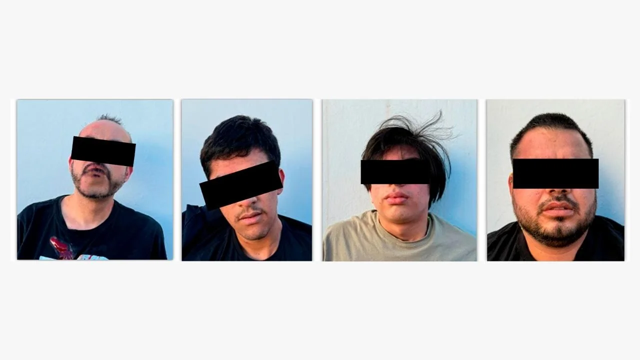 Operativo en Cajeme deja cuatro detenidos y arsenal asegurado