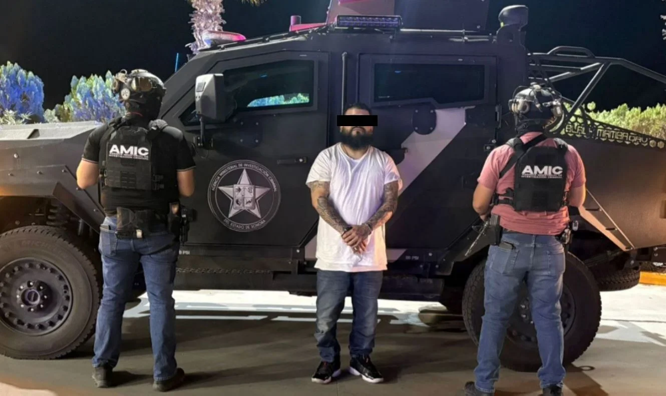 Cae presunto generador de violencia en la frontera: capturan a “El Sapo” en Nogales