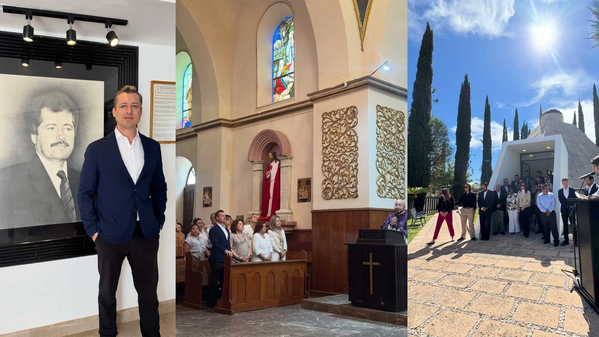 Recuerda Luis Donaldo Colosio Riojas el legado de sus padres en Magdalena de Kino