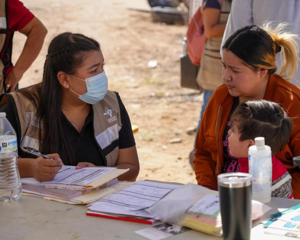 Refuerzan campaña de vacunación infantil para prevenir el sarampión
