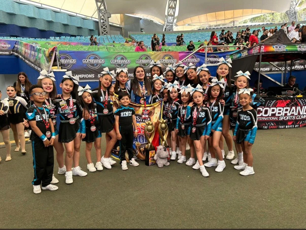 Brilla Nogales en el porrismo: Rhinos Cheering triunfa a nivel nacional