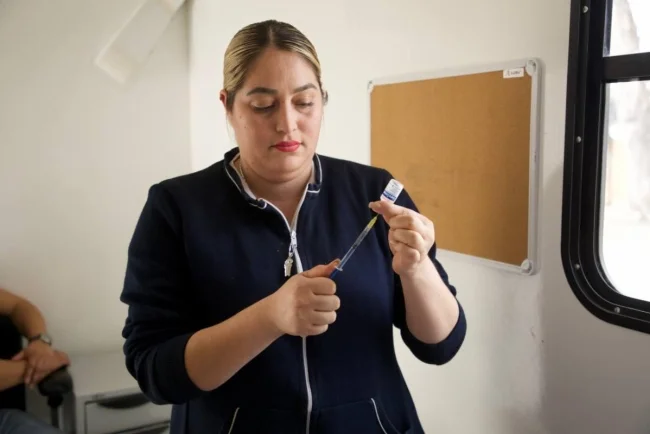 Rebasa sector salud meta inicial en estrategia intensiva contra el sarampión