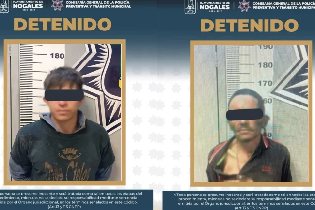 Empleados retienen a presuntos ladrones en dos hechos distintos y los entregan a la policía