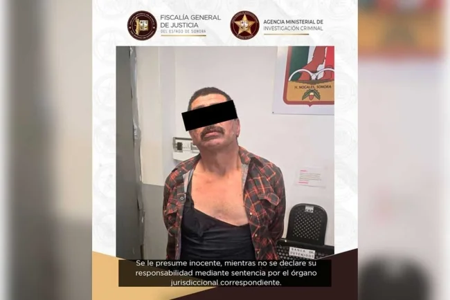 Dictan prisión preventiva a sujeto acusado de acosar a menor y disparar arma de fuego