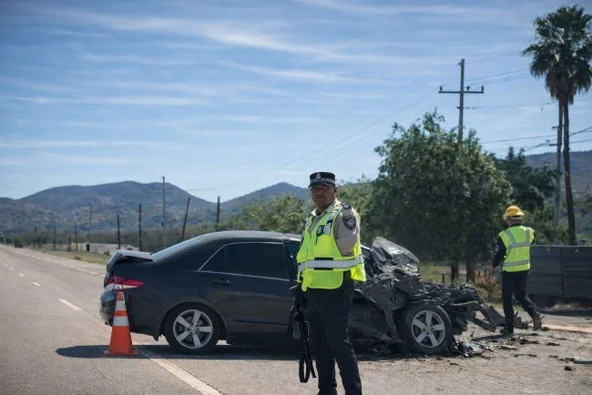 Cuatro heridos tras fuerte accidente en la federal 15 a la altura de Real Haciendas
